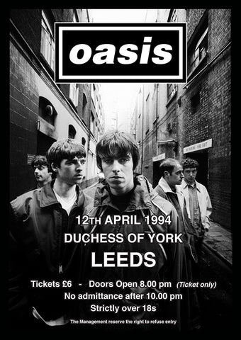 Oasis - Duchess Of York Poster #2