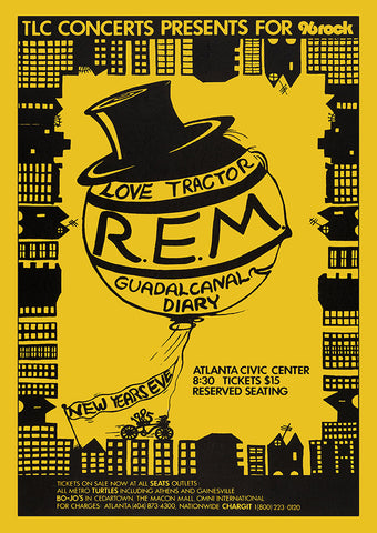 R.E.M - Love Tractor Poster #2