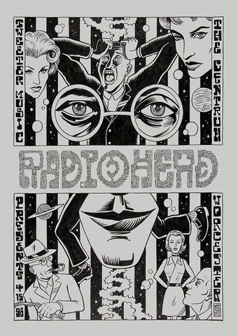 Radiohead - The Centrum Poster #1