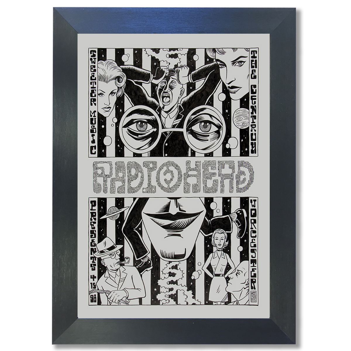 Radiohead - The Centrum Poster #1 – The Autograph Gallery