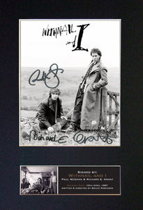 WITHNAIL and I (Rare) Autograph Mounted Signed Photo Repro Print A4 712