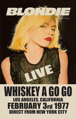 Blondie - Whisky A Go Go Poster #1