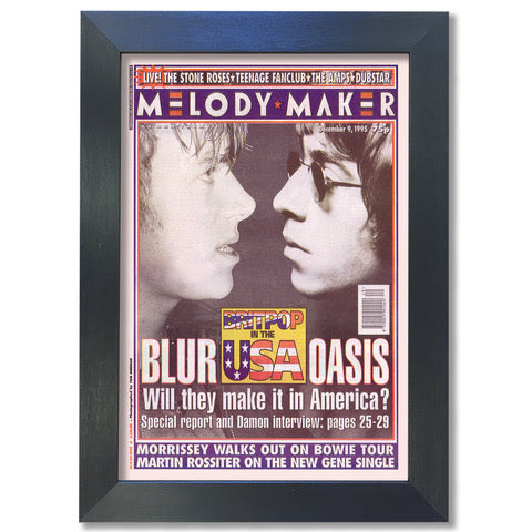 Blur Vs Oasis Poster #1