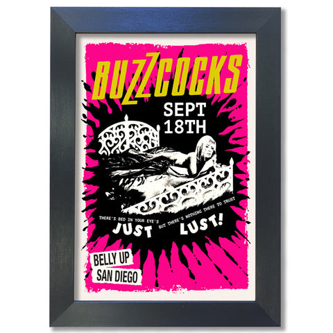 Buzzcocks - Belly Up Poster #1