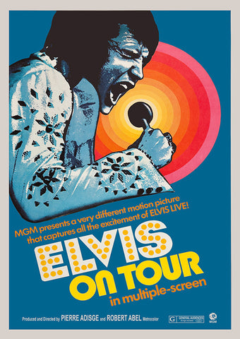 Elvis Presley On Tour Poster #4