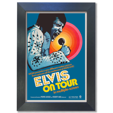 Elvis Presley On Tour Poster #4