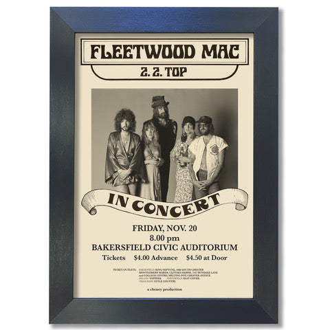 Fleetwood Mac - Bakersfield Civic Auditorium Poster #2