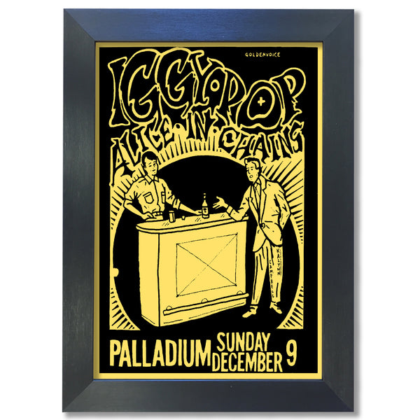 Iggy Pop - Alice In Chains Poster #1