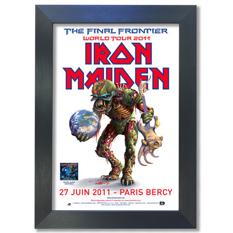 Iron Maiden - The Final Frontier World Tour 2011 Poster #1
