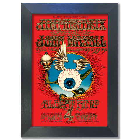Jimi Hendrix - John Mayall Poster #2