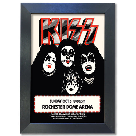 Kiss - Rochester Dome Arena Poster #2