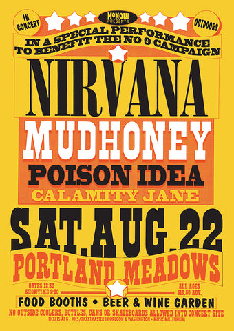 Nirvana - Mudhoney Poster #3