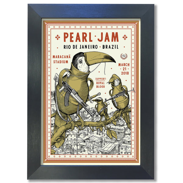 Pearl Jam - Rio De Janeiro Poster #1