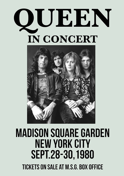 Queen In Concert Poster #1