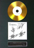 #178 THE 1975 a brief inquiry GOLD DISC Cd Album Signed Autograph Mounted Print