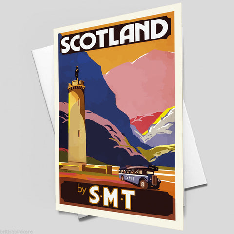 SCOTLAND VINTAGE RETRO TRAVEL Poster Nostalgic Home Print Wall Art Decor #69