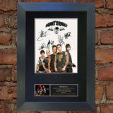 AVENGED SEVENFOLD Mounted Signed Photo Reproduction Autograph Print A4 120