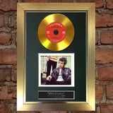 #143 GOLD DISC BOB DYLAN Highway 61 Album Cd Signed Autograph Mounted Repro A4