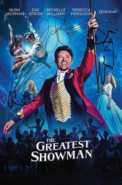 THE GREATEST SHOWMAN Quality Autograph Mounted Signed Photo Repro Print A4 717
