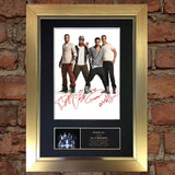 JLS No2 Mounted Signed Photo Reproduction Autograph Print A4 201