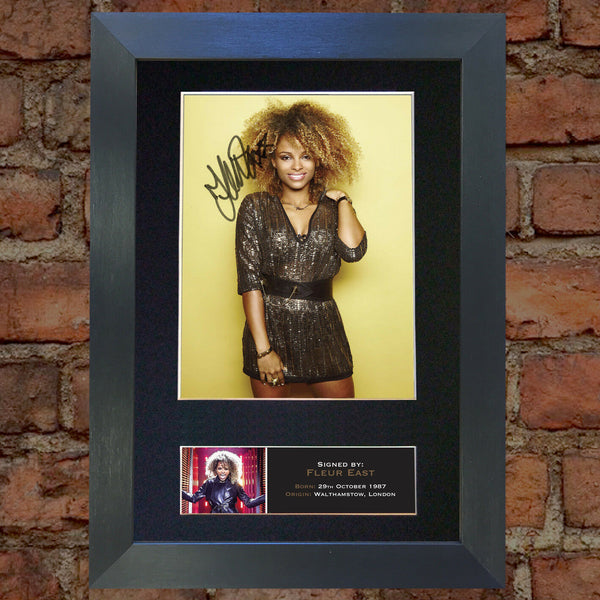 FLEUR EAST Signed Autograph Quality Mounted Photo REPRODUCTION PRINT A4 605