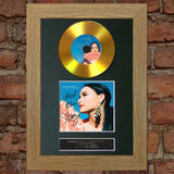 #187 KASEY MUSGRAVES Golden Hour GOLD DISC Album Signed Autograph Mounted Print