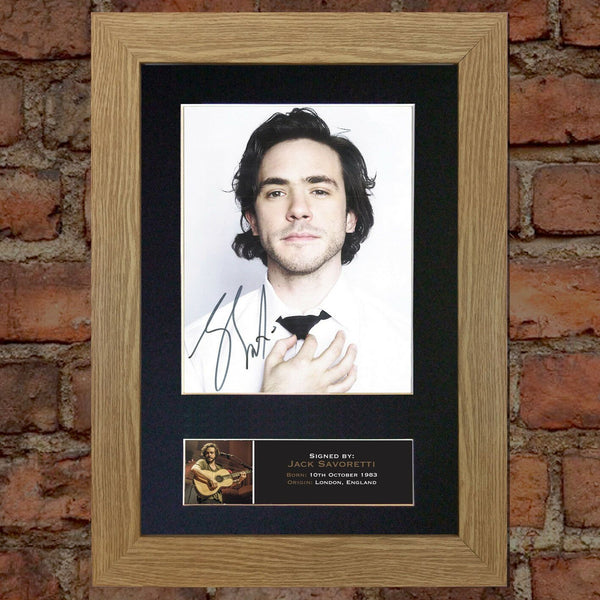 JACK SAVORETTI Quality Autograph Mounted Signed Photo Reproduction Print A4 704