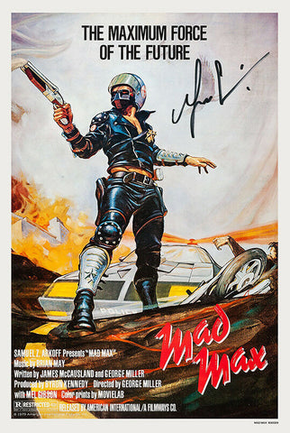 MAD MAX 1979 Autograph POSTER Signed by 6 of Cast Rare Quality Print