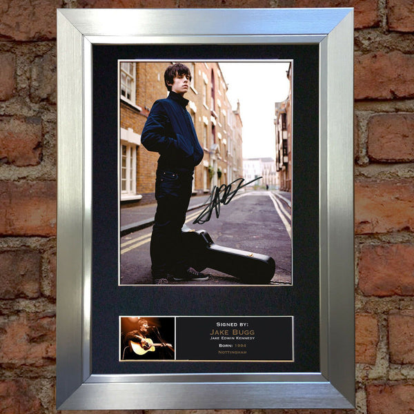 JAKE BUGG Mounted Signed Photo Reproduction Autograph Print A4 293