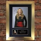 CARRIE UNDERWOOD Autograph Mounted Photo Reproduction QUALITY PRINT A4 260