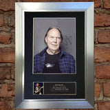 NEIL YOUNG Autograph Mounted Signed Photo Reproduction PRINT A4 391