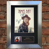 JAMES BAY Signed Autograph Mounted Photo Reproduction PRINT A4 568