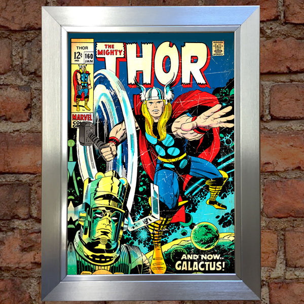 THOR Comic Cover 160th Edition Cover Reproduction Vintage Wall Art Print #29