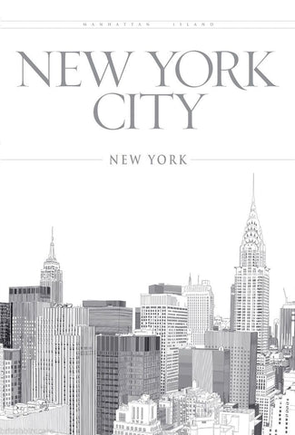 NEW YORK #3 VINTAGE RETRO TRAVEL Poster Nostalgic Home Print Wall Art Decor #61