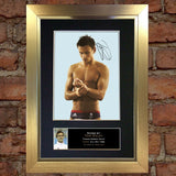 TOM DALEY Mounted Signed Photo Reproduction Autograph Print A4 265