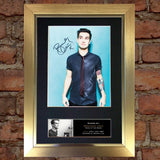 BRENDON URIE Panic! At The Disco Signed Autograph Mounted Photo Repro A4 765