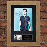 BRENDON URIE Panic! At The Disco Signed Autograph Mounted Photo Repro A4 765