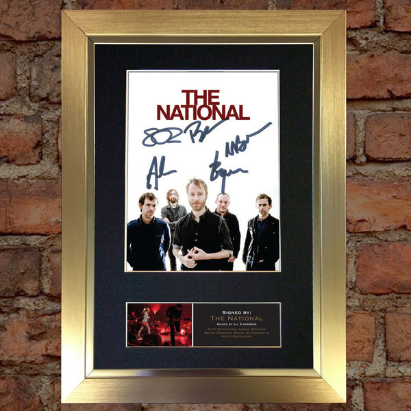THE NATIONAL Signed Autograph Mounted Photo Repro A4 Print 519