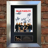 IRON MAIDEN Quality Autograph Mounted Signed Photo Repro A4 Print 542
