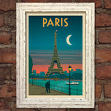 PARIS VINTAGE RETRO TRAVEL Poster Nostalgic Home Print Wall Art Decor #64