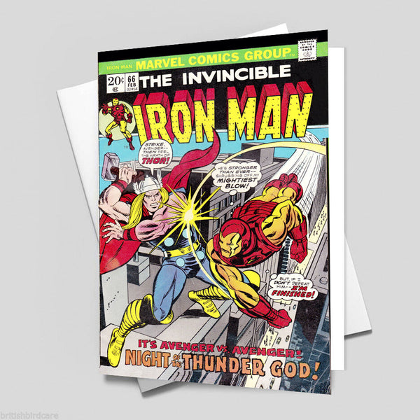 IRON MAN Comic Cover 66th Edition Cover Reproduction Vintage Wall Art Print #8