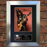 SLASH Mounted Signed Photo Reproduction Autograph Print A4 95