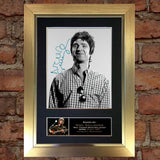 NOEL GALLAGHER Mounted Signed Photo Reproduction Autograph Print A4 75
