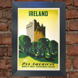 IRELAND VINTAGE RETRO TRAVEL Poster Nostalgic Home Art Print Wall Decor #40