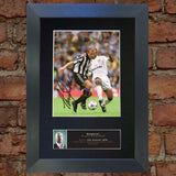 ALAN SHEARER Newcastle Signed Autograph Mounted Photo REPRODUCTION PRINT A4 640