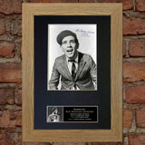 NORMAN WISDOM Autograph Mounted Signed Photo Reproduction Print A4 29