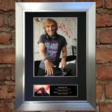 DAVID GUETTA Mounted Signed Photo Reproduction Autograph Print A4 147
