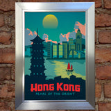 HONG KONG VINTAGE RETRO TRAVEL Poster Nostalgic Home Art Print Wall Decor #37