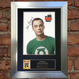 JIM PARSONS Big Bang Mounted Signed Photo Reproduction Autograph Print A4 340