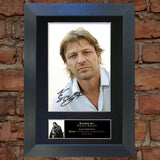 SEAN BEAN Mounted Signed Photo Reproduction Autograph Print A4 177